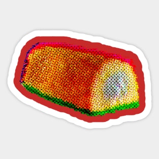 Twinkie Snack Glitch Sticker